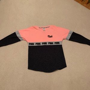 PINK Long Sleeve Spirit Jersey